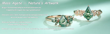 Moss Agate Ring