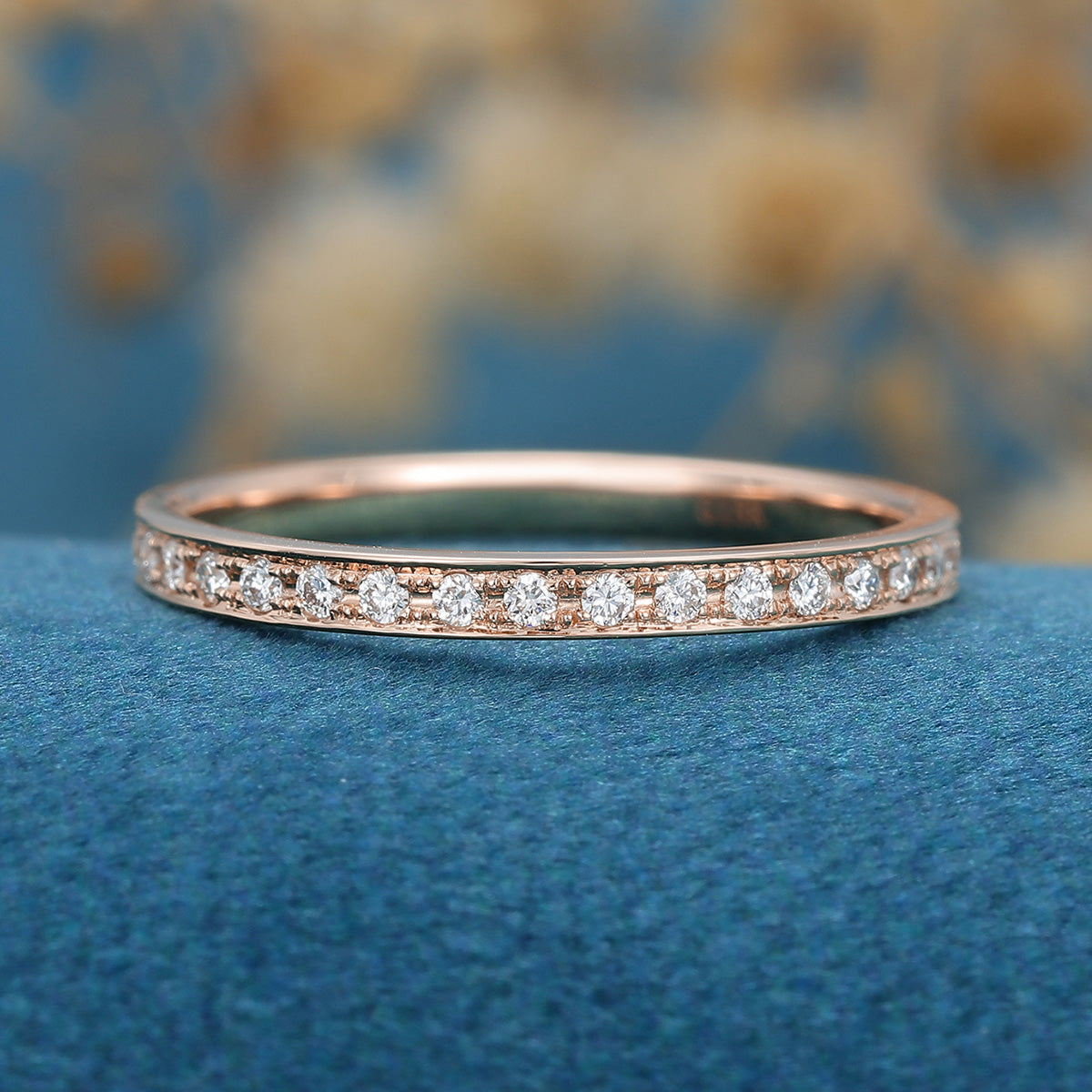 Eternity Moissanite Matching Wedding Band