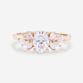 1.0Carat Oval cut Lab-Grown Diamond Engagement ring