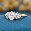 1.0Carat Oval cut Lab-Grown Diamond Engagement ring