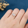 1.0Carat Oval cut Lab-Grown Diamond Engagement ring