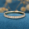 Eternity Moissanite Matching Wedding Band