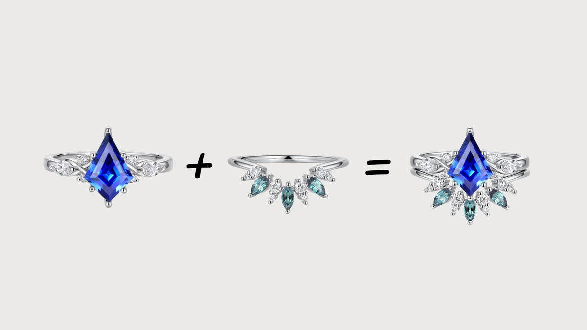Sapphire Engagement Ring Wedding Band Guide: How to Create the Perfect Pairing
