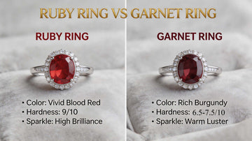 Ruby Ring vs. Garnet Ring: How to Tell the Difference (And Why It Matters for Your Budget)