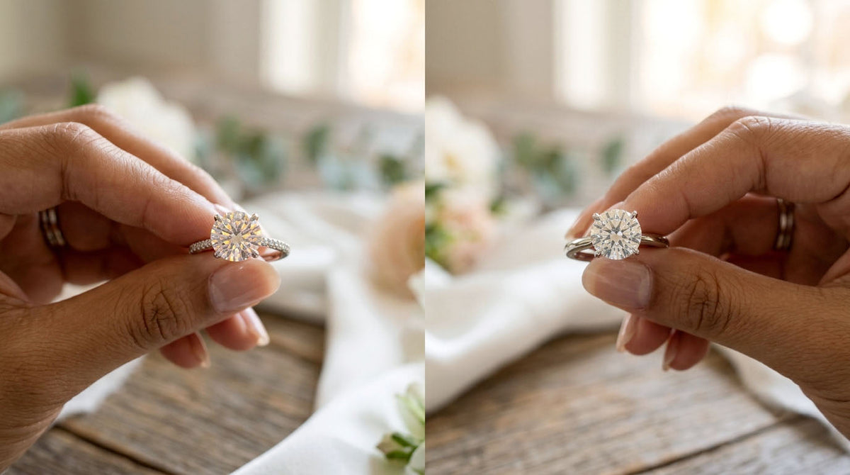 Moissanite vs Diamond: Which Is Better for First-Time Engagement Ring Buyers?