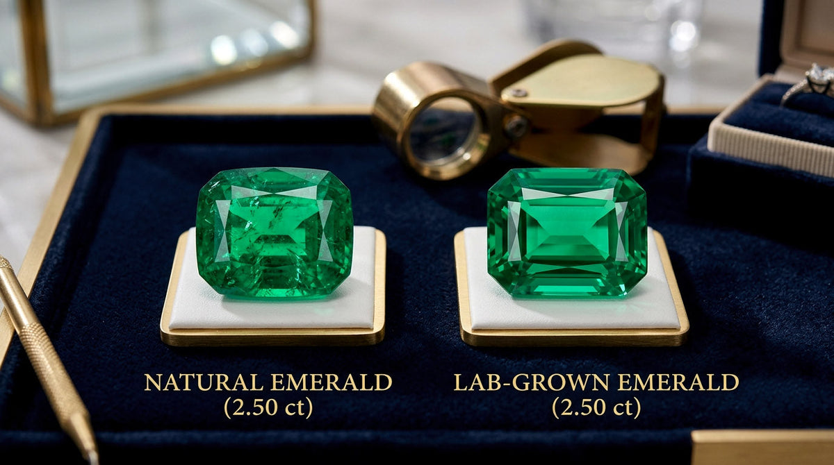 Lab-Grown Emerald vs Natural Emerald: Which Is Better for Jewelry?