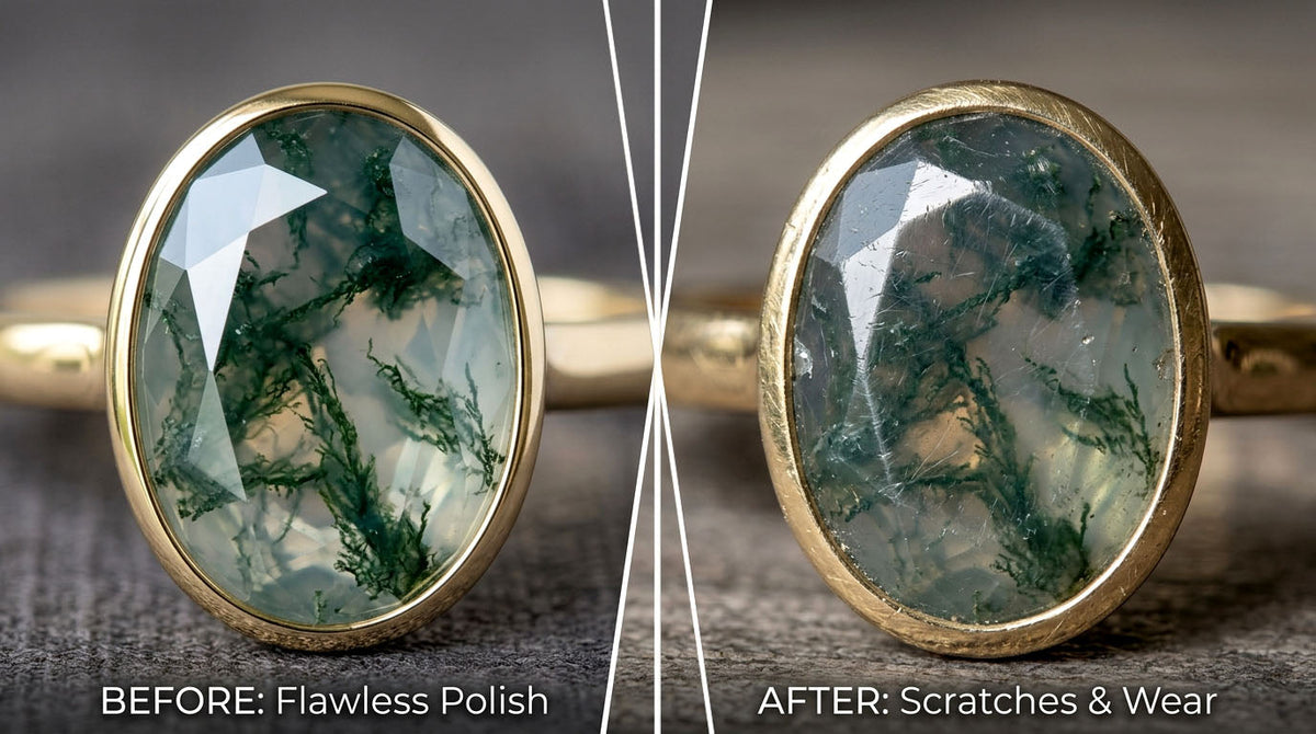 Does Moss Agate Scratch Easily? A Complete Guide to Moss Agate Ring Durability & Care