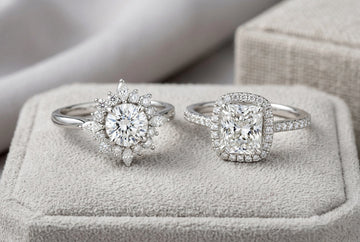 Cluster vs. Halo Engagement Rings: Which Setting Is Right for You?