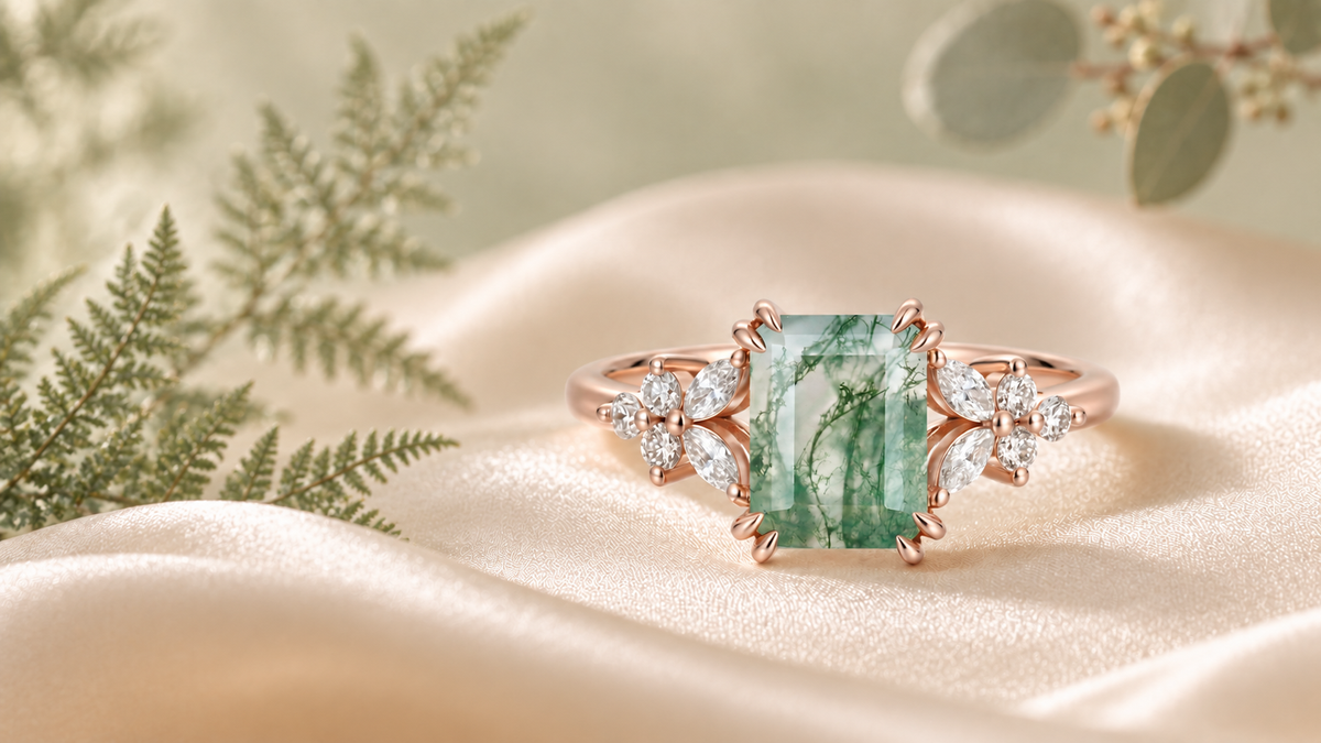 Moss-Agate-Engagement-Rings-2 FYMJewelryDesign