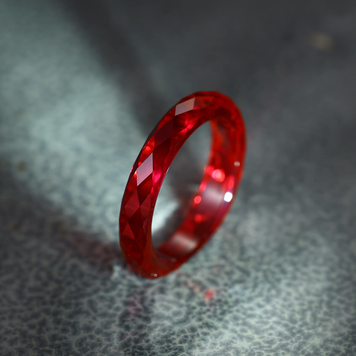 Lab-grown Ruby  Ring