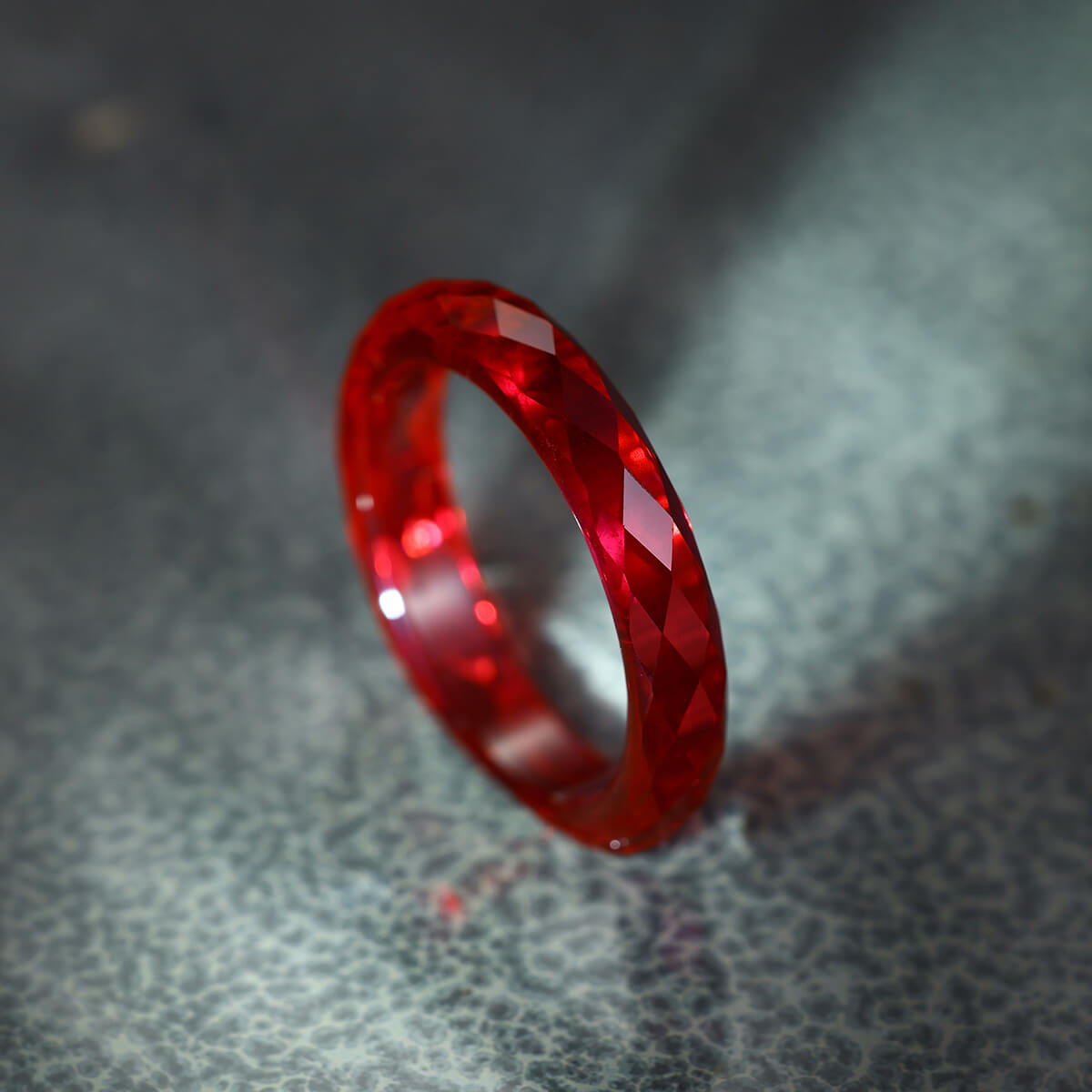 Lab-grown Ruby  Ring