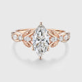 1.0CT~5.0CT Marquise cut Lab Grown Diamond Engagement Ring (Copy)