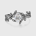 1.0CT~5.0CT Oval cut Lab grown Diamond Halo Engagement Ring