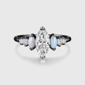 1.0CT~5.0CT Marquise cut Lab Grown Diamond Engagement Ring