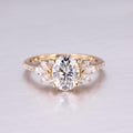 1.5Carat Oval cut Moissanite | Diamond Engagement ring