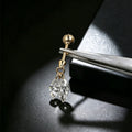 Marquise Lab grown Diamond Drop Earrings Set