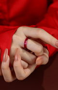 Lab-grown Ruby  Ring