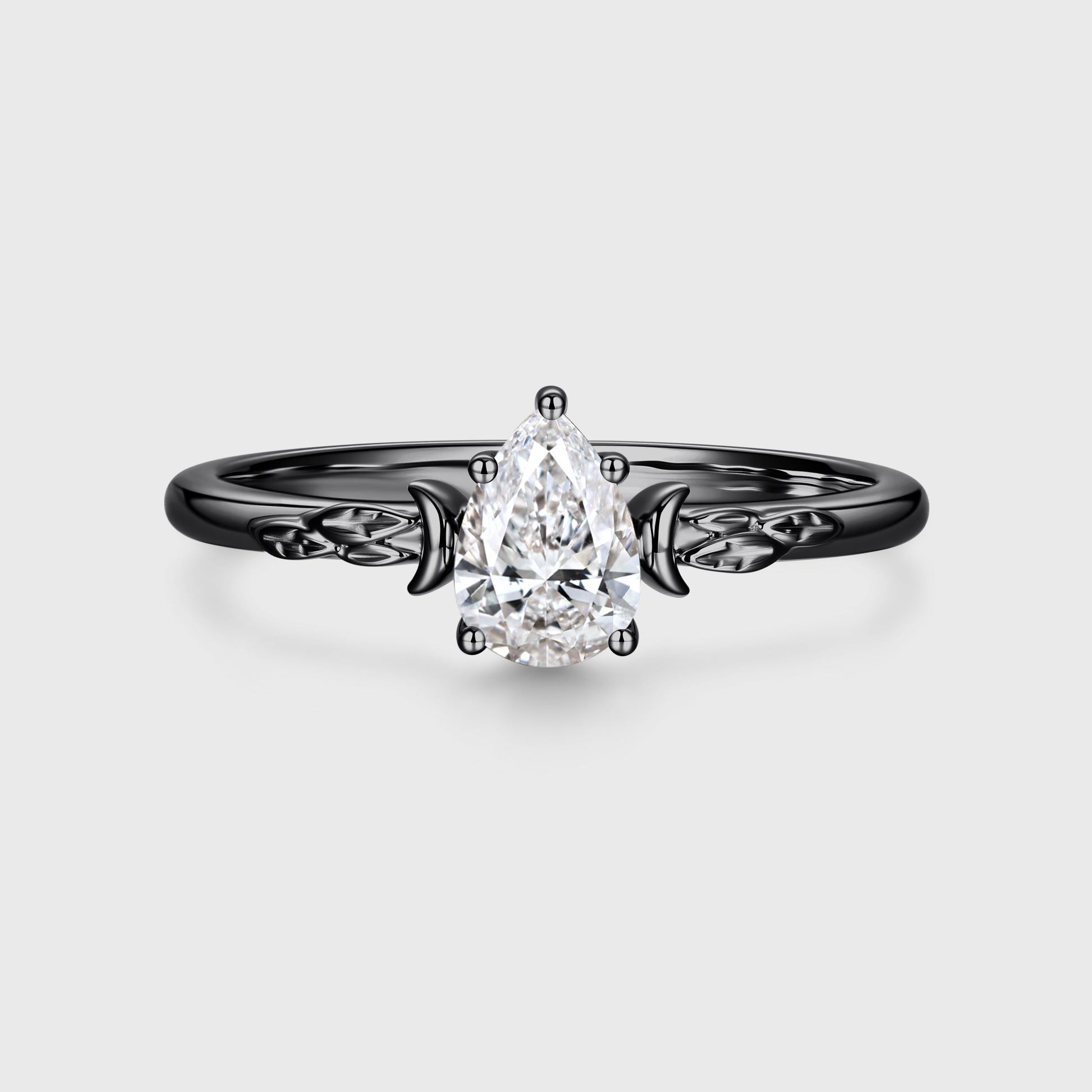 1.0CT~5.0ct Lab Grown Diamond Engagement Ring VVS Colorless, Minimalist Everyday Ring