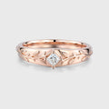 Minimalist Men's Moissanite Ring - Sleek Modern Design, Comfort Fit
