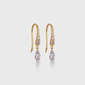 Pear Lab grown Diamonds Earrings Set