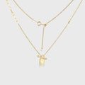 Open Her Heart-Lock Design Pendant Necklace
