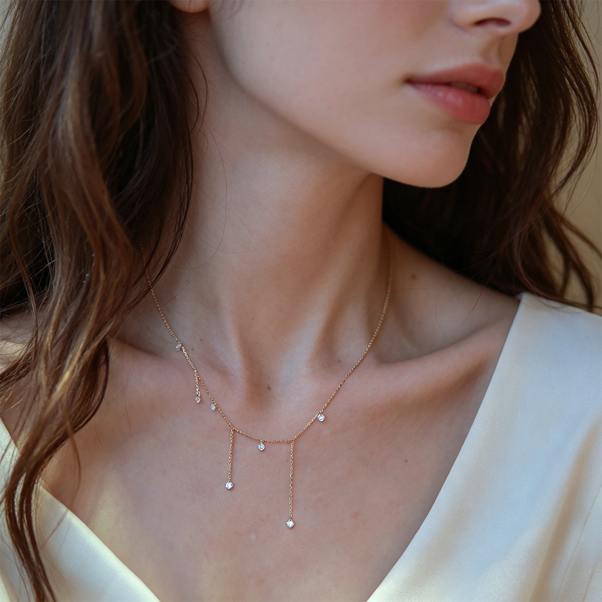 Meteor Design Lab grown diamonds Pendant Necklace