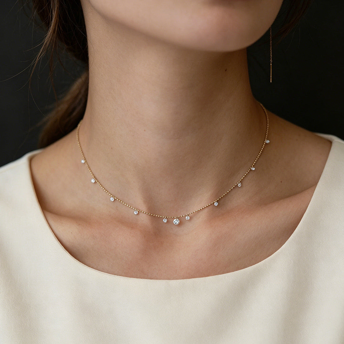 Starry Design Lab grown diamonds Pendant Necklace