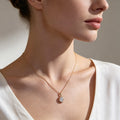 2.0 Carat Oval Cut Lab grown diamond Pendant Necklace