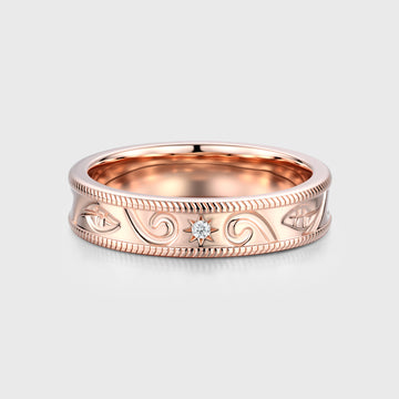 Men's Classic Diamonds Ring - Timeless Elegance