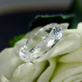 Lab-grown White Sapphire Ring