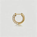 Lab grown Diamonds Hold Hoop Earrings Set