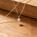 1.0Carat Round Cut Lab grown diamond Pendant Necklace