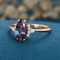 1.2Carat Marquise Cut Alexandrite Engagement Ring (Copy)