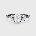 1.5Carat Oval cut Moissanite | Diamond Engagement ring