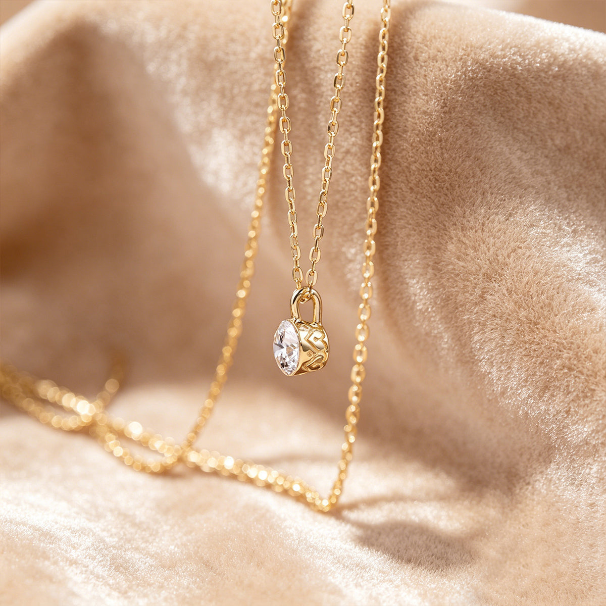 1.0Carat Round Cut Lab grown diamond Pendant Necklace