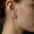 Multi Shape Lab grown Diamonds Drop Earring