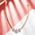 1.0Carat Round Lab grown diamonds Pendant Necklace