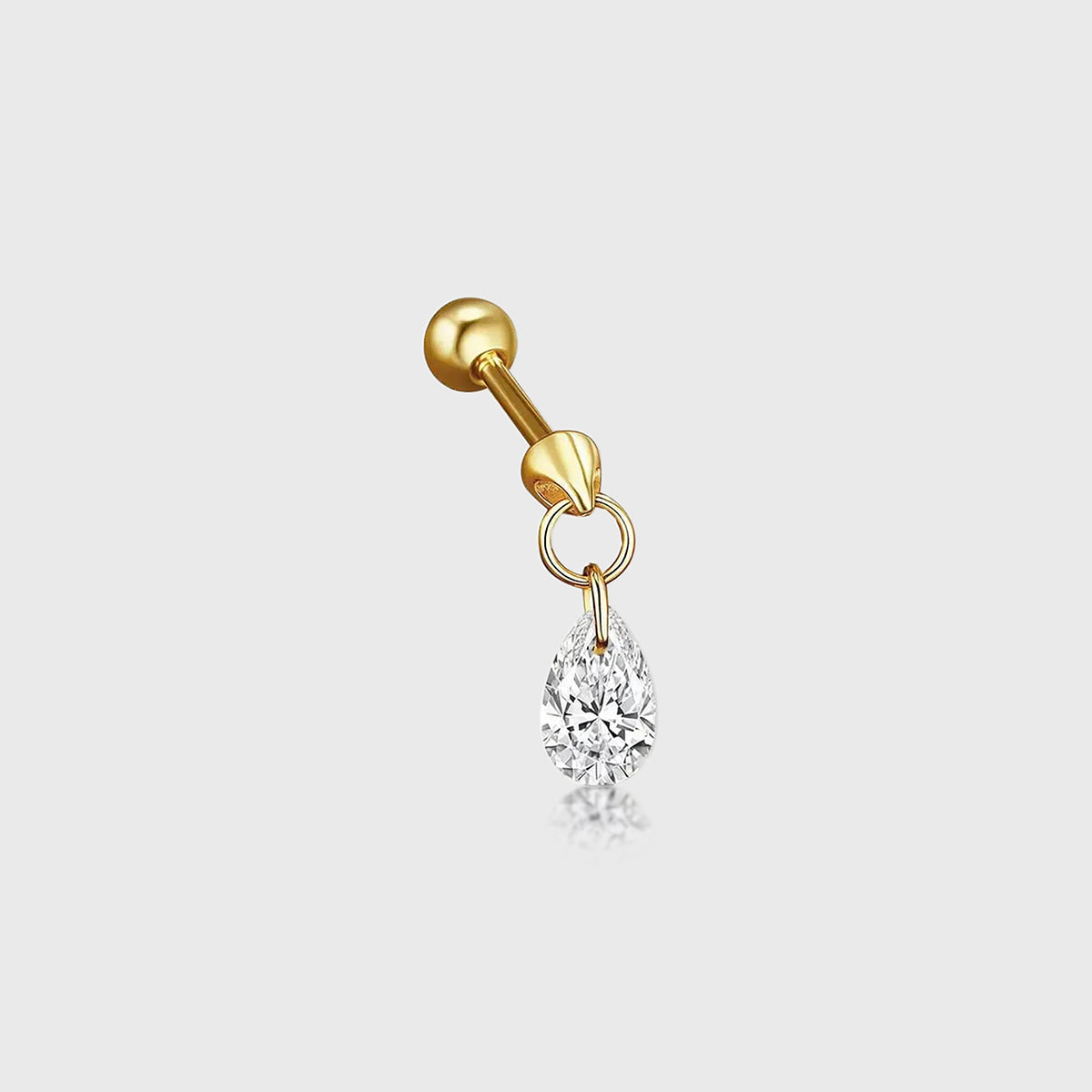 Marquise Lab grown Diamond Drop Earrings Set