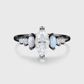 Marquise Moissanite Cut Engagement ring