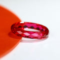 Lab-grown Ruby  Ring