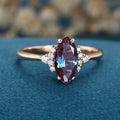 1.2Carat Marquise Cut Alexandrite Engagement Ring (Copy)