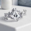 Nature Inspired 1.0CT~3.0CT IGI Kite cut Diamond Engagement Ring