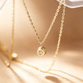 1.0Carat Round Cut Lab grown diamond Pendant Necklace