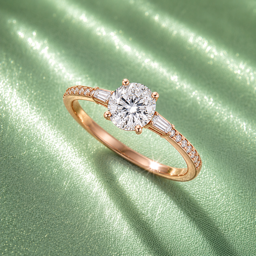 Diamond accents