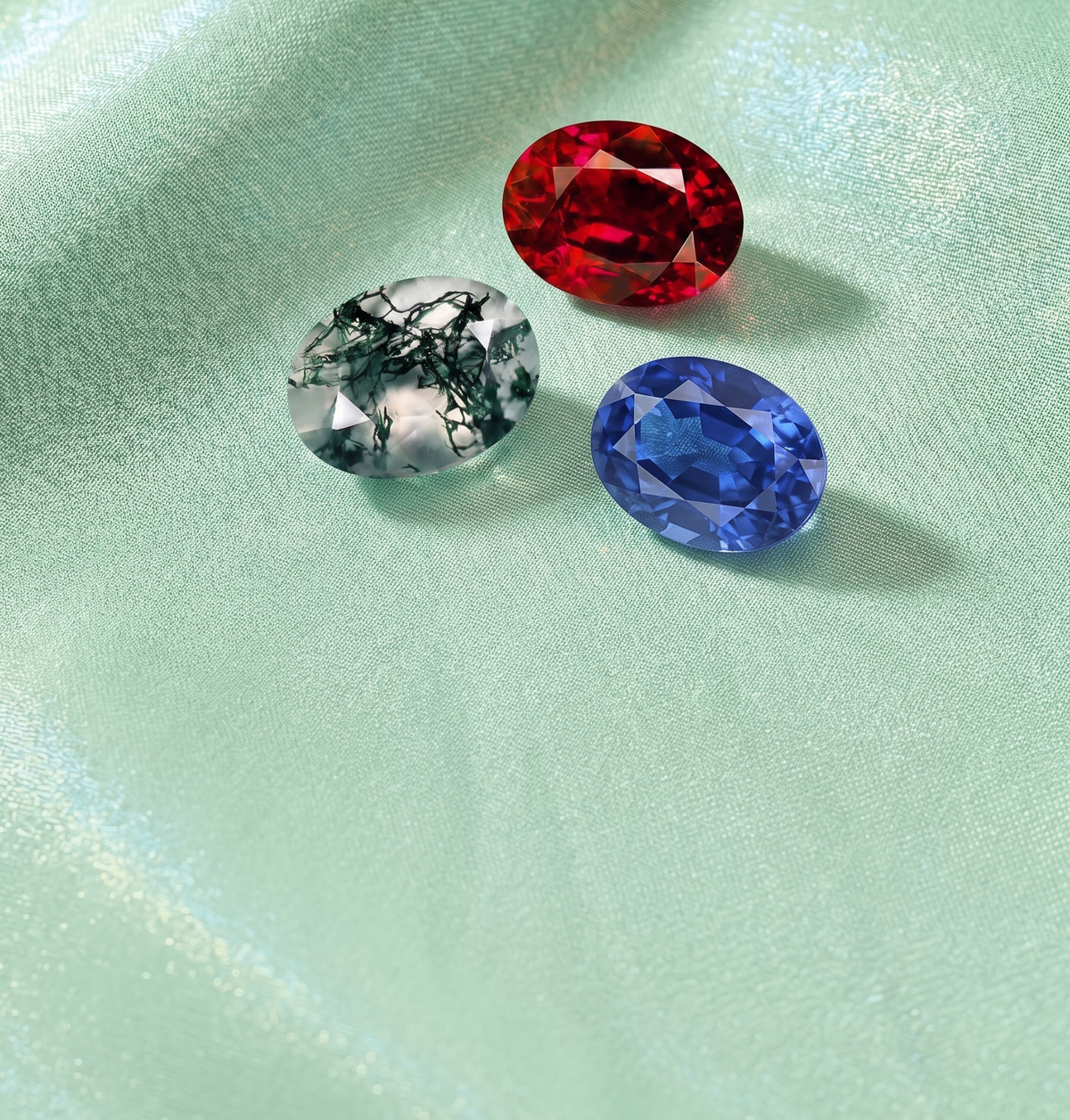 Natural gemstone cuts