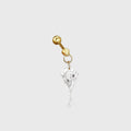 Marquise Lab grown Diamond Drop Earrings Set