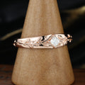 Minimalist Men's Moissanite Ring - Sleek Modern Design, Comfort Fit