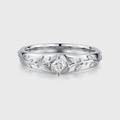 Minimalist Men's Moissanite Ring - Sleek Modern Design, Comfort Fit