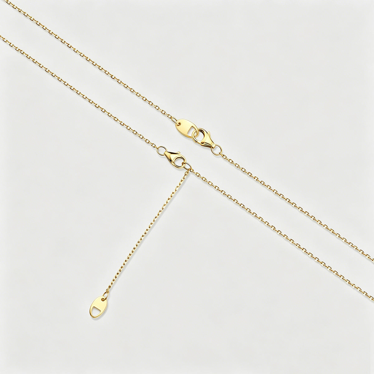 Seven graduated Lab grown Diamonds Pendant Necklace