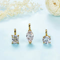 1.0 Carat Marquise Cut Lab-grown Diamonds Pendant Necklace